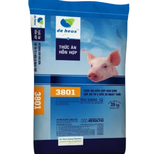 3801 - Thức ăn hỗn hợp cho heo con tập ăn từ 2 đến 35 ngày tuổi