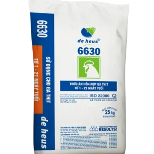 6630 - Thức ăn hỗn hợp gà thịt từ 1 - 21 ngày tuổi